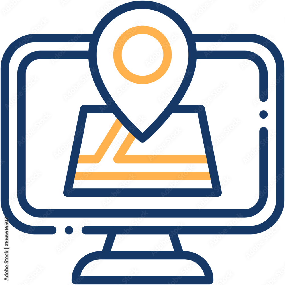 Vector Icon Placeholder, Network, Laptop, Localization, Location, Pin Vector Icon Placeholder, Network, Laptop, Localization, Location, Pin