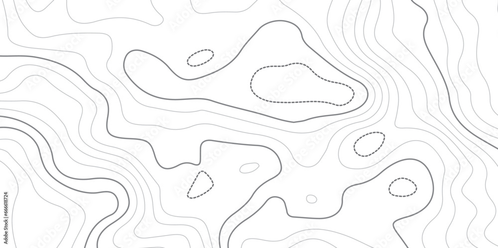 Abstract wavy curve geography topography lines contours map background. Topography white wave lines vector background. Abstract wavy curve geography topography lines contours map background. Topography white wave lines vector background.