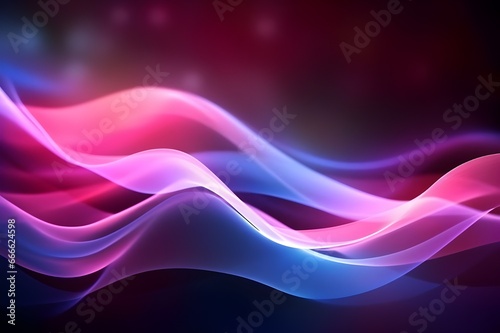 abstract background with a glowing wavy pattern, design for greeting cards and banners