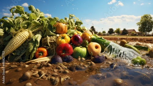 Farmer s field filled with ...