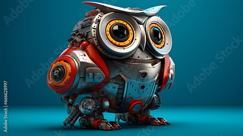 Enchanting Robotic Owl © Abzal