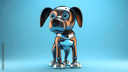 Charming Robotic Puppy Dog