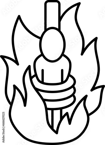 burning  icon