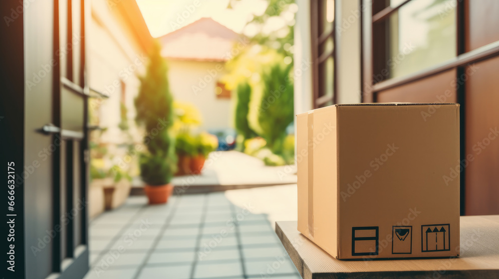 Delivering box Generative Ai Delivering box Generative Ai