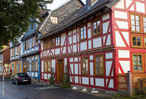 The Town of Witzenhausen in the Werra Valley in Germany, Hessen photo