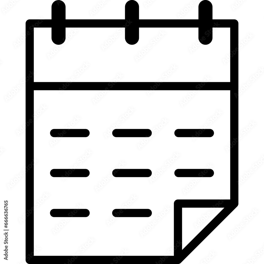 Calender Line icon Calender Line icon
