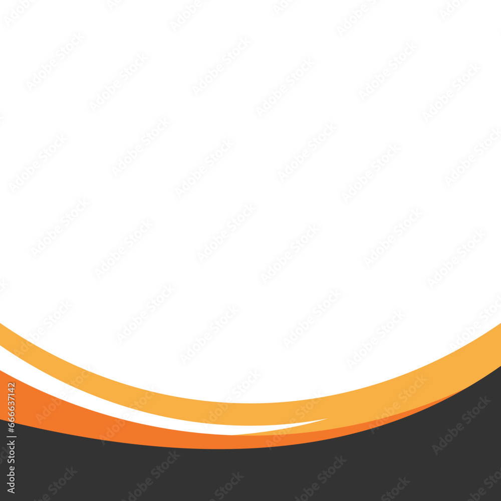 Modern Wave Footer