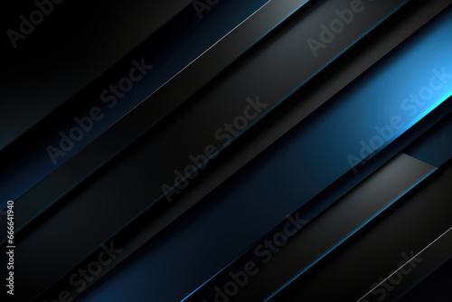 abstract tech black and blue background