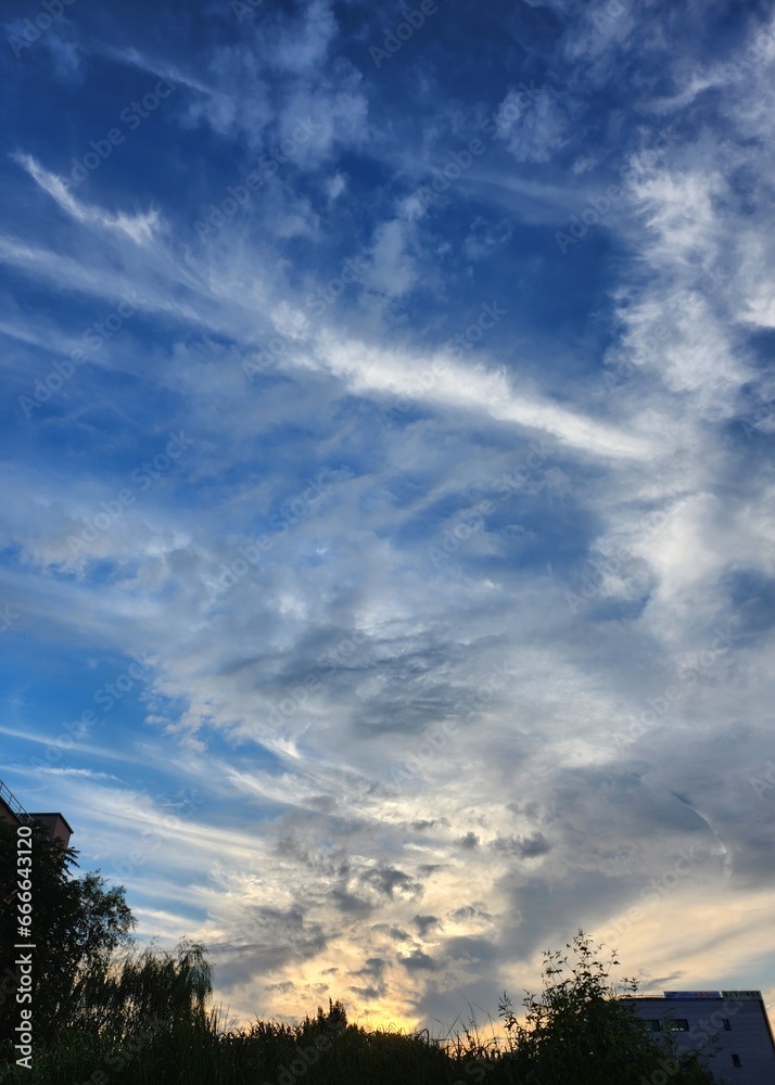sunset in the sky sunset in the sky