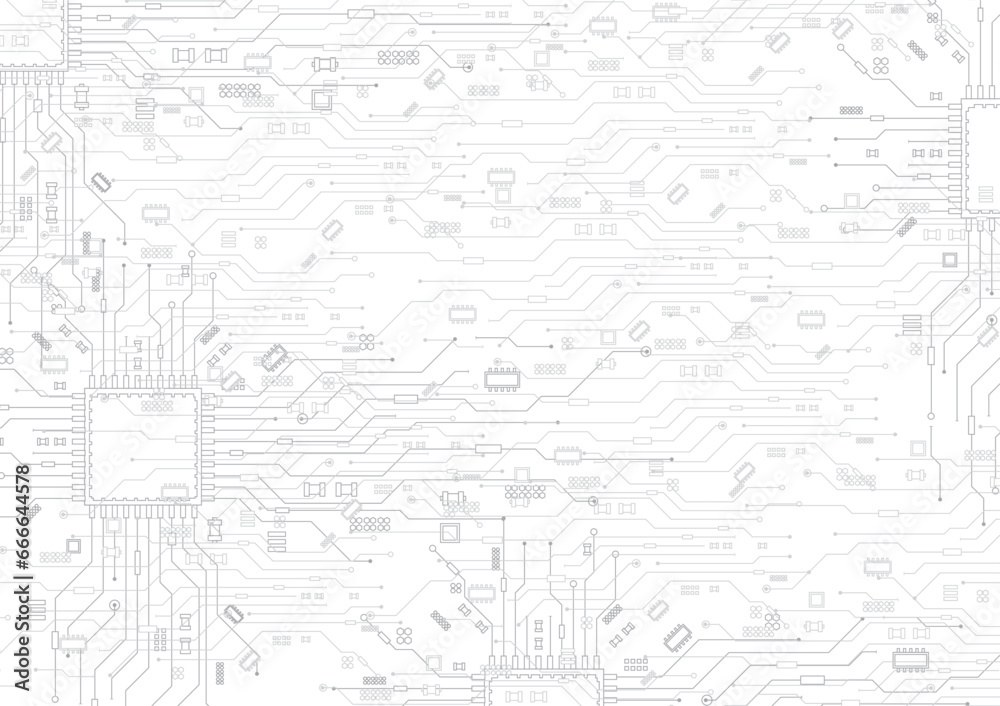 Abstract Technology Circuit board background. Grey white Abstract technology background. Digital technology with plexus background and space for your text Abstract Technology Circuit board background. Grey white Abstract technology background. Digital technology with plexus background and space for your text