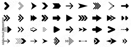 Arrows. Arrow vector icons. Arrows symbols. Cursor sign. Arrow vector