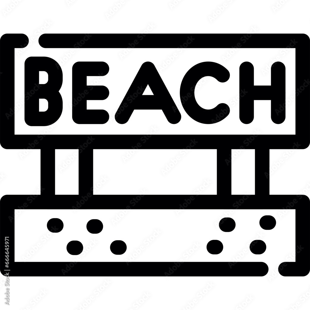 Beach Icon Beach Icon