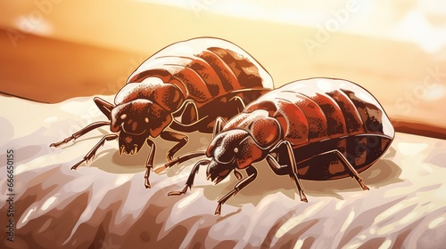 Bed bugs photo