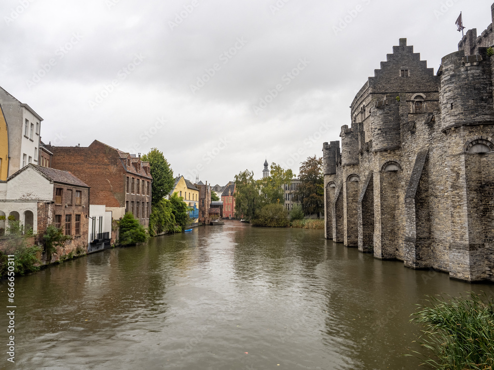 Beautiful city of Gent in Belgium, Europe Beautiful city of Gent in Belgium, Europe