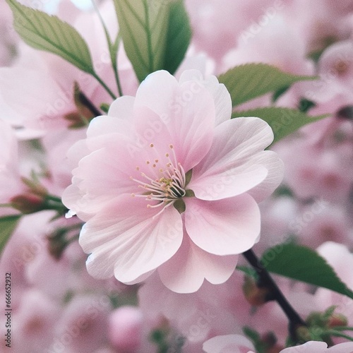 close up of pink flowers