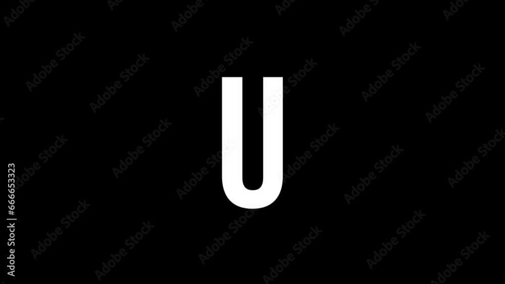 Pixel letter U with alpha channel, pixel alphabet, 8-bit Pixel letter U with alpha channel, pixel alphabet, 8-bit