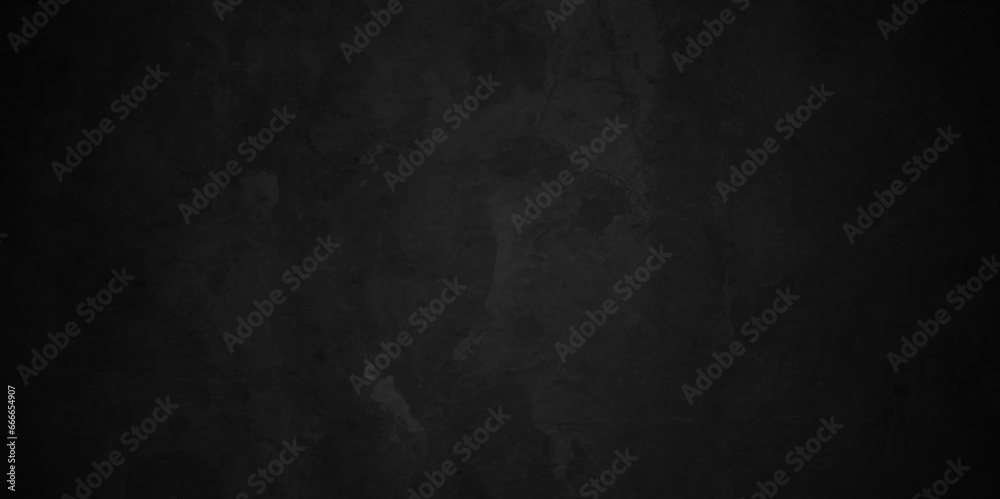 Abstract black distressed Rough texture grunge concrete background. Textured dark stone black grunge background, old grunge background. Chalk board and Black board grunge backdrop background.
