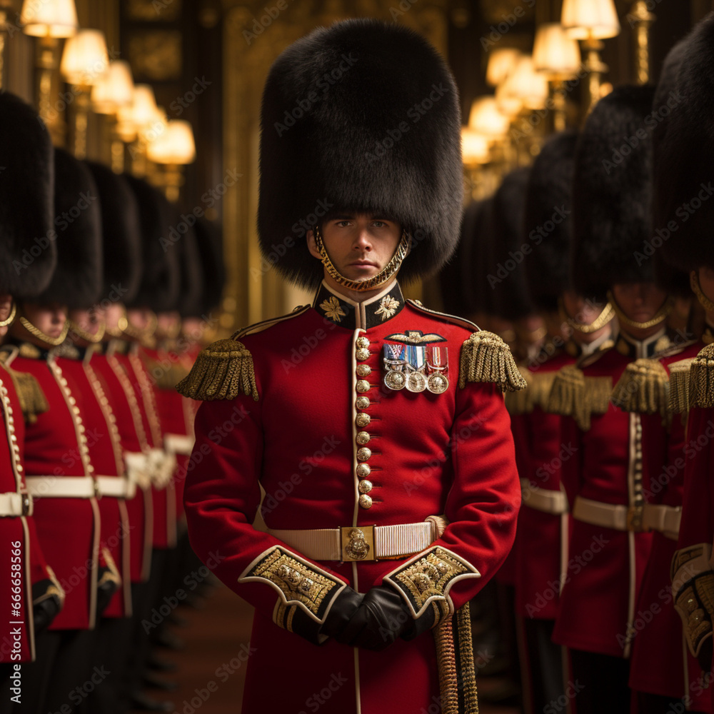 Royal Guard. Royal guard soldier.