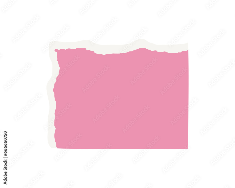 Flat Torn Paper Vector Flat Torn Paper Vector