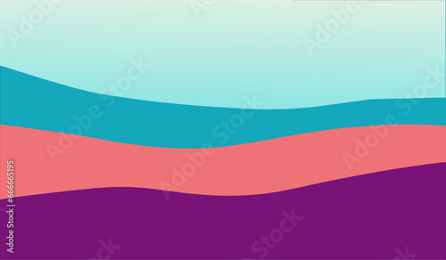 Colorful Abstract background design with Turquoise  Coral Pink  Violet  Terra Cotta colors.