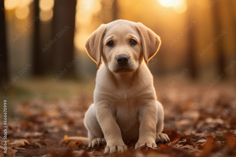 Intelligent Cute labrador dog. Cute tongue pet. Generate Ai Intelligent Cute labrador dog. Cute tongue pet. Generate Ai