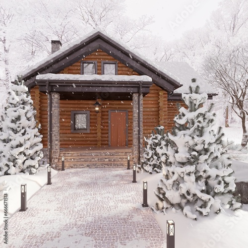 house home snow