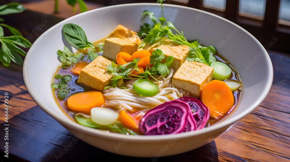 Tasty noodle soup Tasty noodle soup