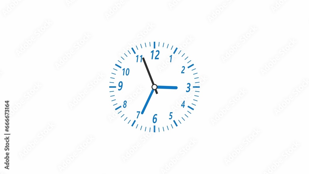 abstract analog clock icon illustration 4k abstract analog clock icon illustration 4k