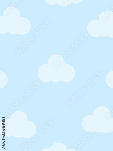 blue sky with clouds background 