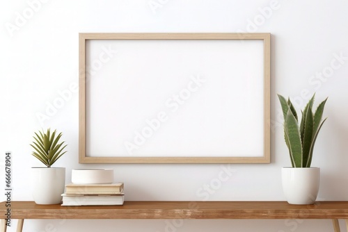 frame on the wall