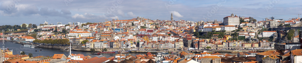 View of Porto from Gaia Portugal 