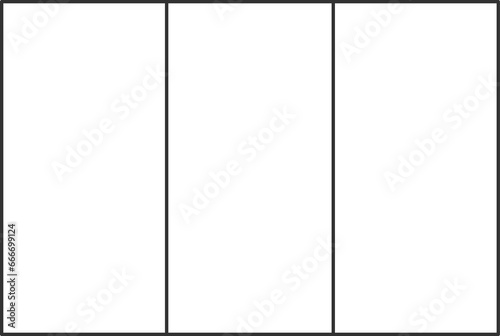 France flag, for color the flag. Draft flag.
