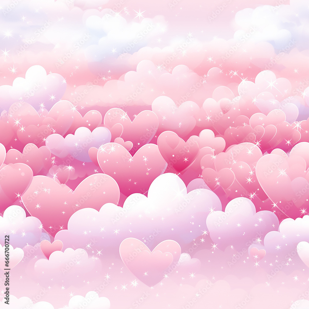 pattern with hearts,valentine's day concept.valentine's day background