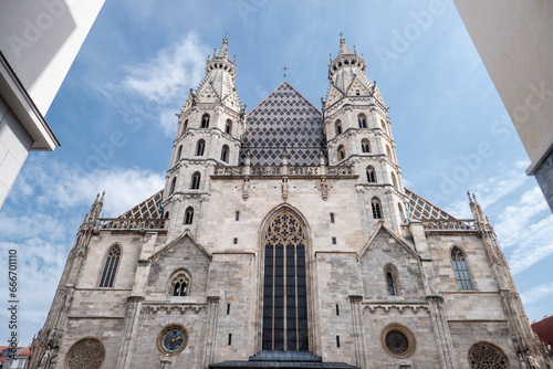 West front, St. Stephens Cathedral, Vienna, Austria photo