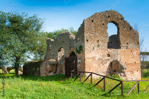 Roman House at Roman Villa of Quintilii, Appian Way, Rome, Latium (Lazio) photo