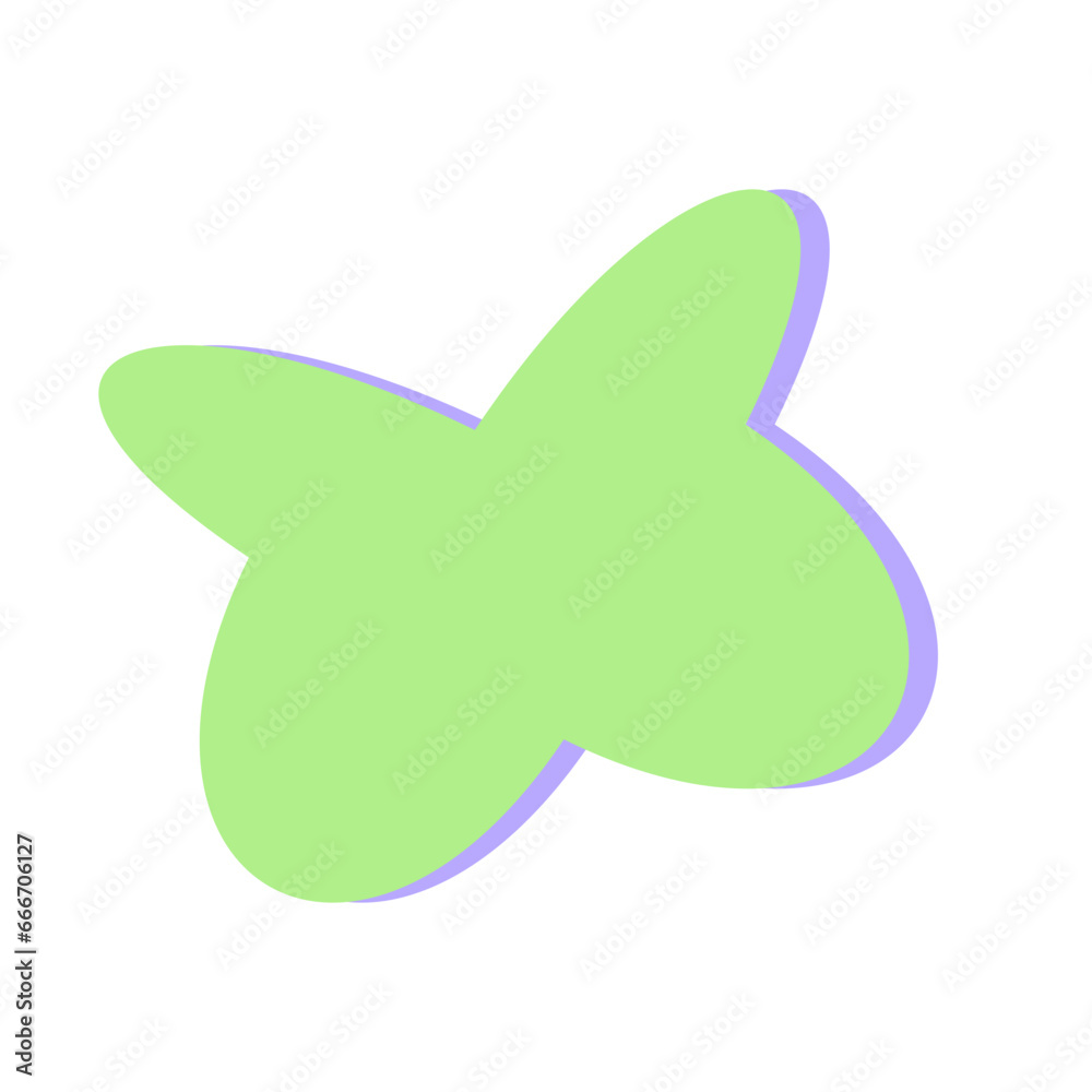 Retro Geometric Shape