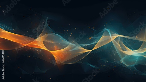Colorful, surreal, futuristic, and abstract image to be used as background and wallpaper in presentations and social media