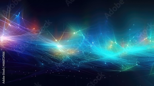Futuristic and abstract image to be used as background and wallpaper