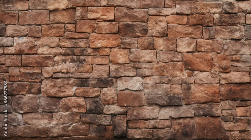 Obraz premium a brick wall with a brick wall