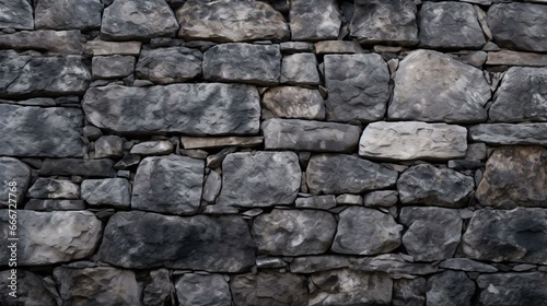 a close-up of a stone wall