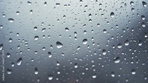 water droplets on a glass surface