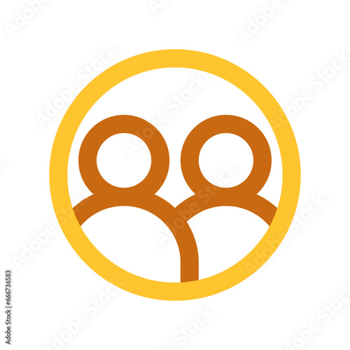 Vector people, community, user group icon. Black, white background. Perfect for app and web interfaces, infographics, presentations, marketing, etc.