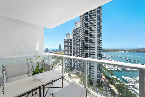 Photo taken from private property somewhere in Miami Beach Florida