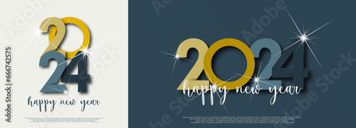 2024 - happy new year 2024 background
