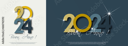 felice anno nuovo - buon anno 2024	