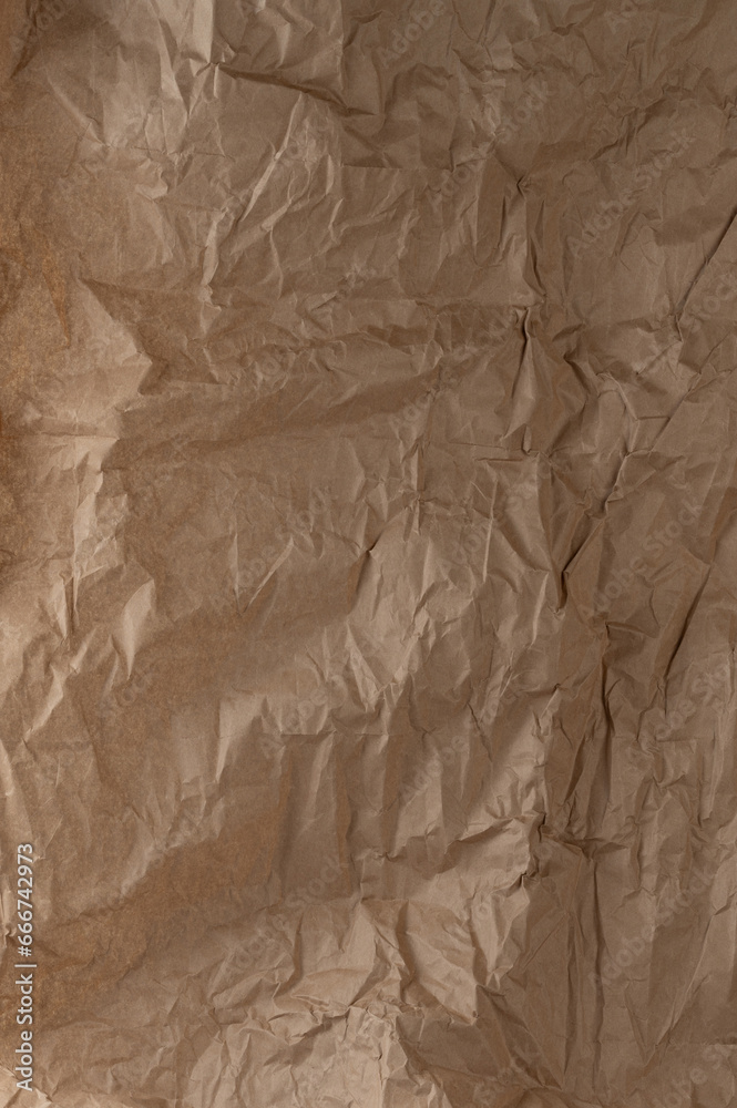 Fototapeta premium Creased paper page background