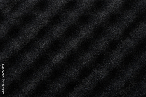 Black acoustic foam background