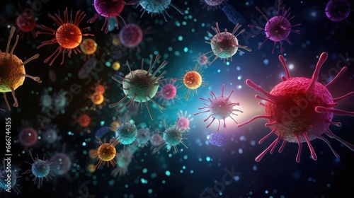 Viruses in the microcosm © cherezoff