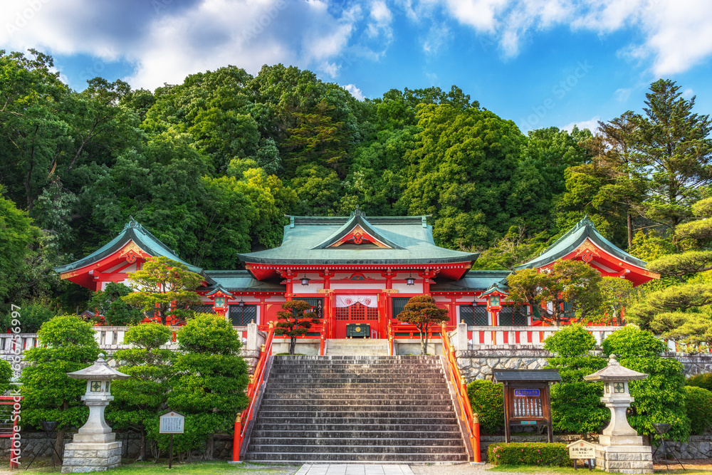 【栃木県】足利織姫神社の本殿 【栃木県】足利織姫神社の本殿