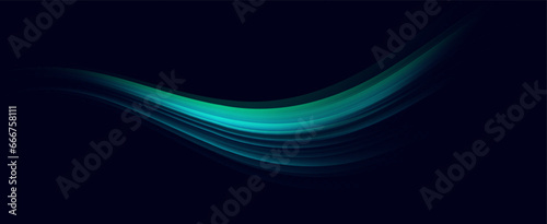 	
Neon speed lines. Dynamic light motion traces. Light trace wave, trace line.